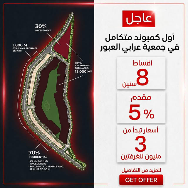 امتلك شقتك الان في العبور بجوار جمعيه احمد عرابي  gallery 2