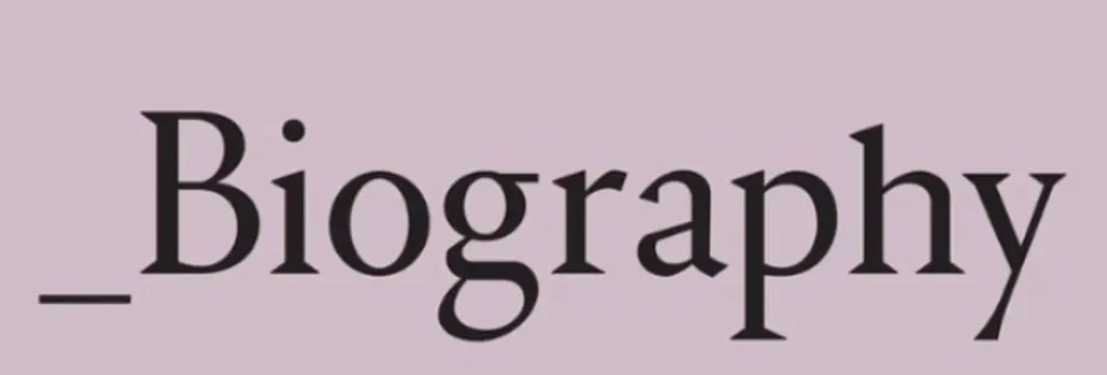 Biography Developments